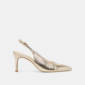 ELASI TALONS LUMIÈRE OR CRÉPÉ VERNI