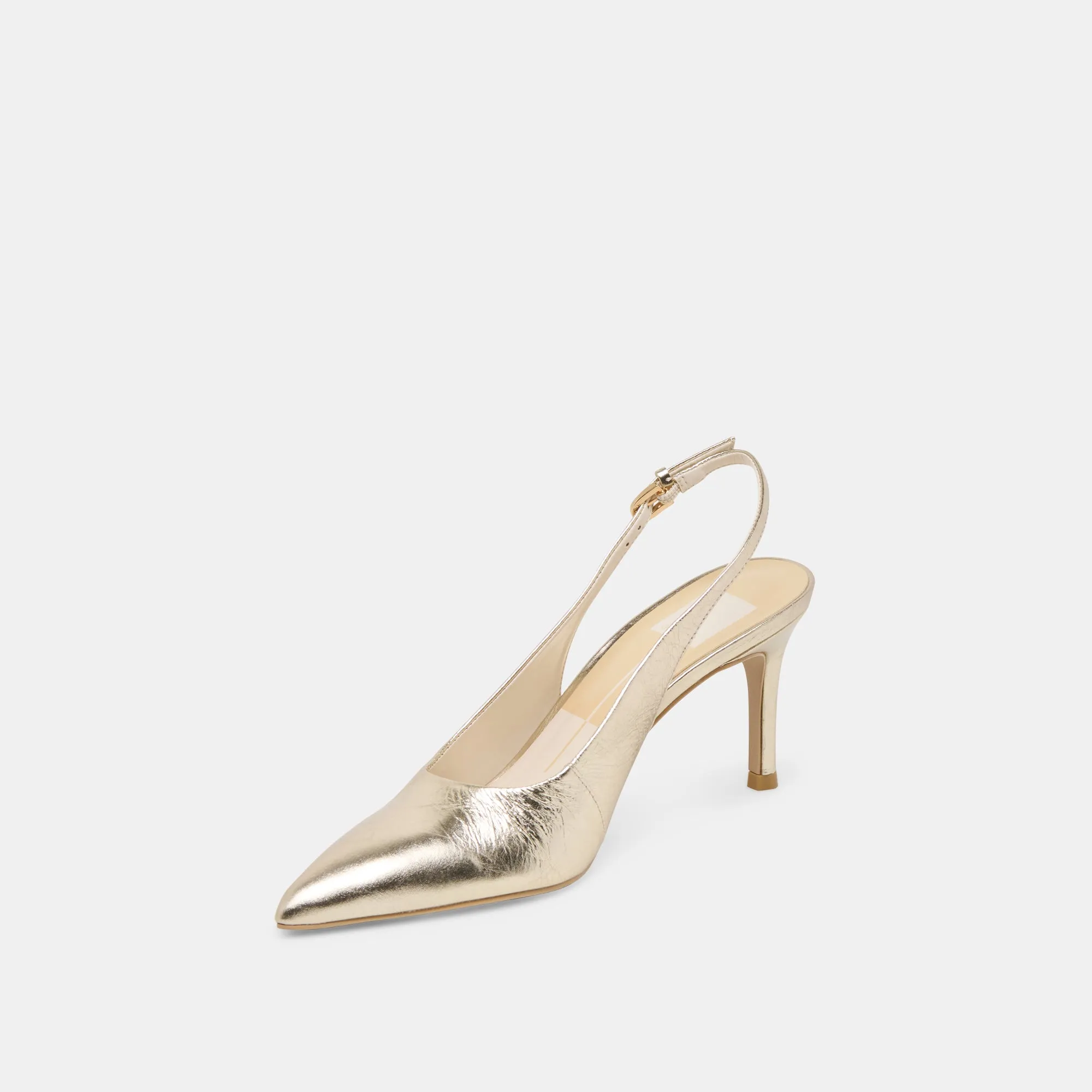ELASI TALONS LUMIÈRE OR CRÉPÉ VERNI