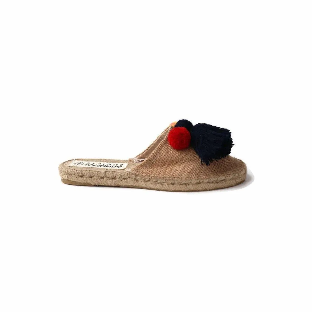 Espadrilles Pantoufles - Jute Naturel