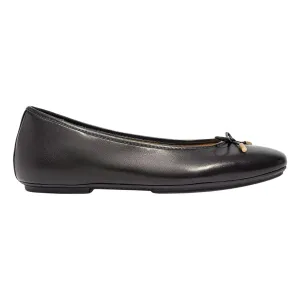 FitFlop Femmes Delicato Nœud Cuir Noir