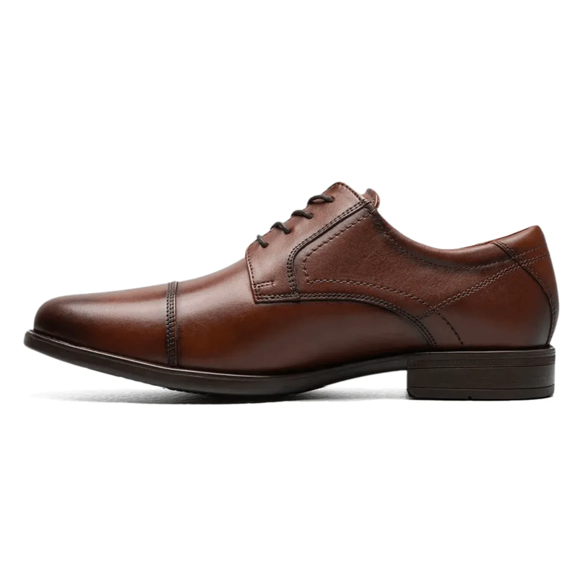 Florsheim Oxford à bout capitonné Midtown pour homme en cuir cognac
