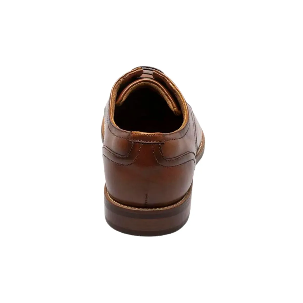 Florsheim Chaussures Oxford Unis pour Homme en Cuir Cognac