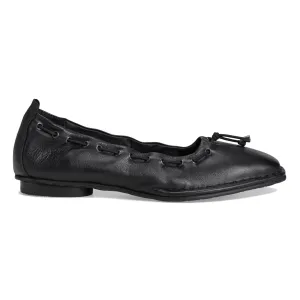 Fly London Femme BAPI264 Velours Noir Cuir
