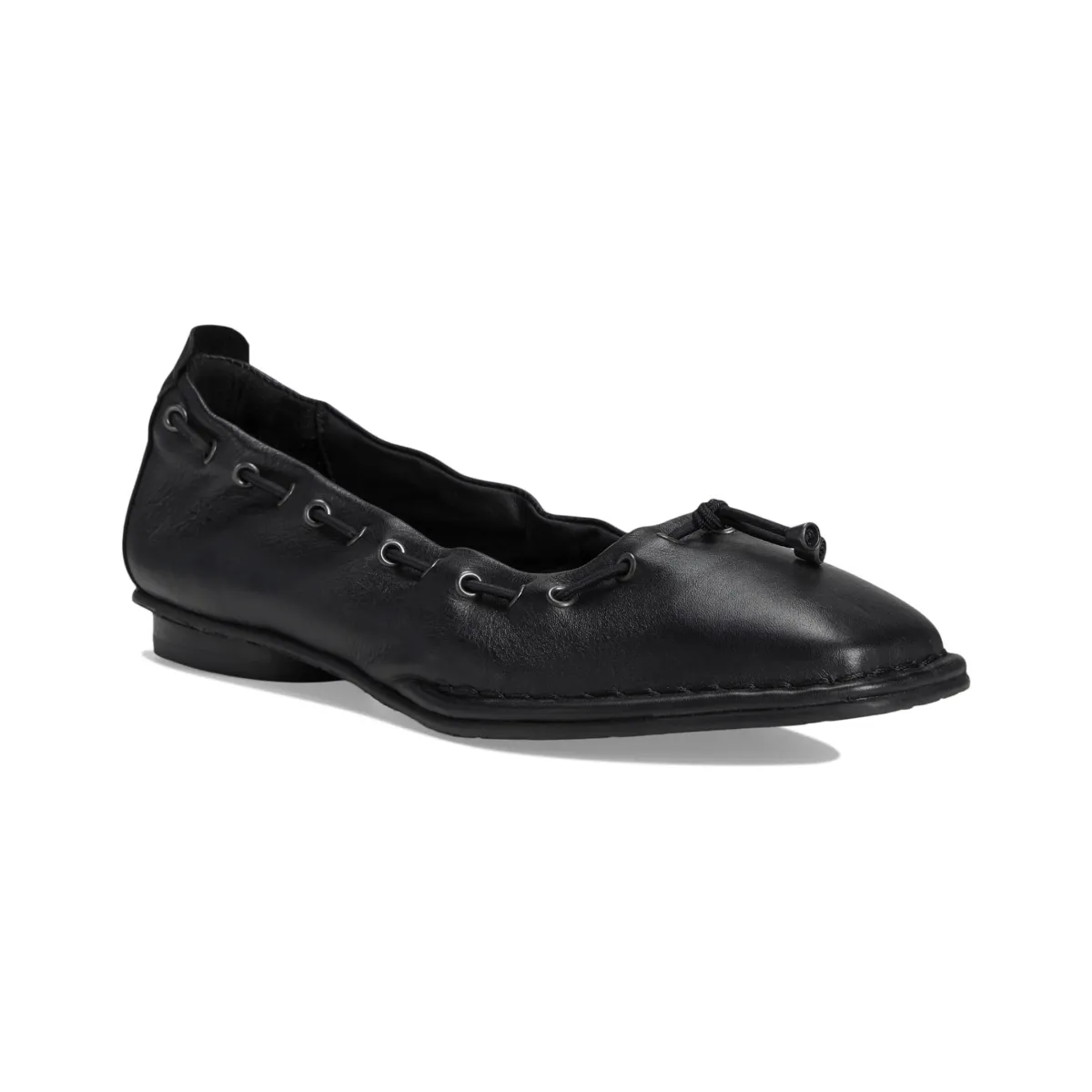 Fly London Femme BAPI264 Velours Noir Cuir
