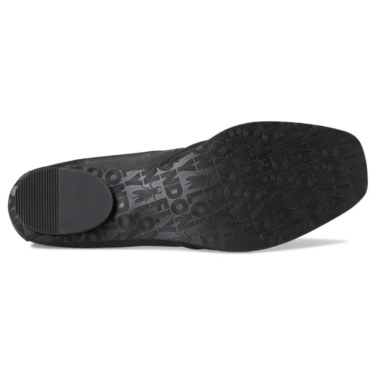 Fly London Femme BAPI264 Velours Noir Cuir