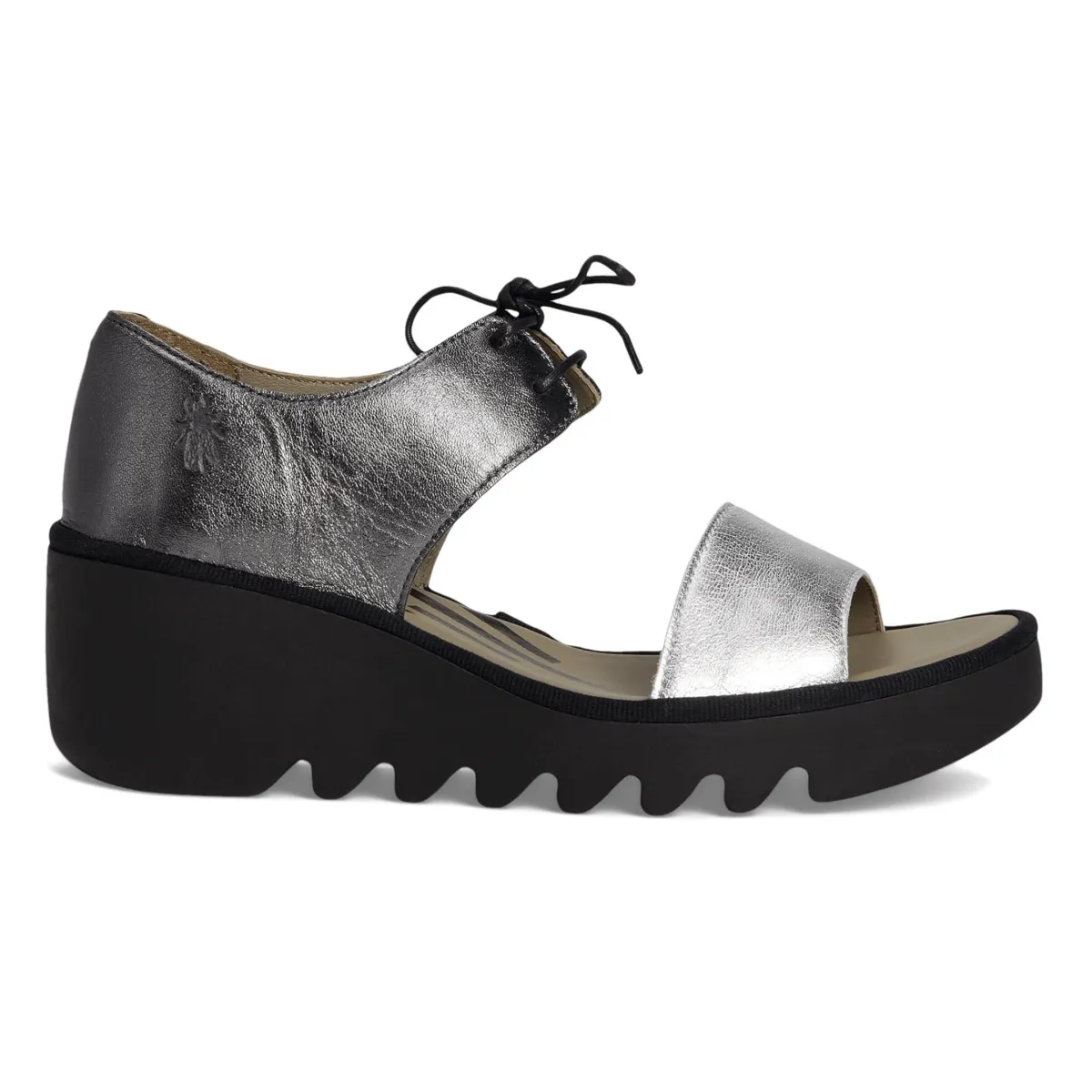 Fly London Femme BILU465 Argent/Graphite