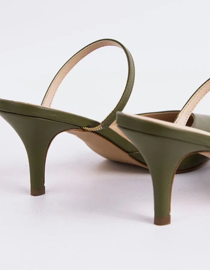 Forsythia Cuir Kaki