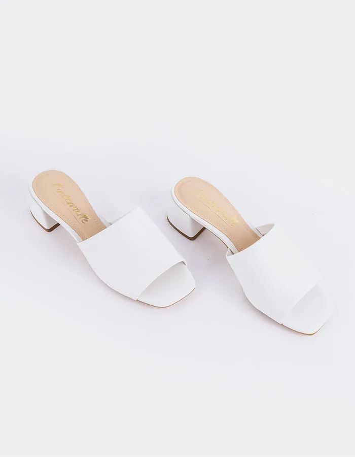 Fortunata Cuir Blanc