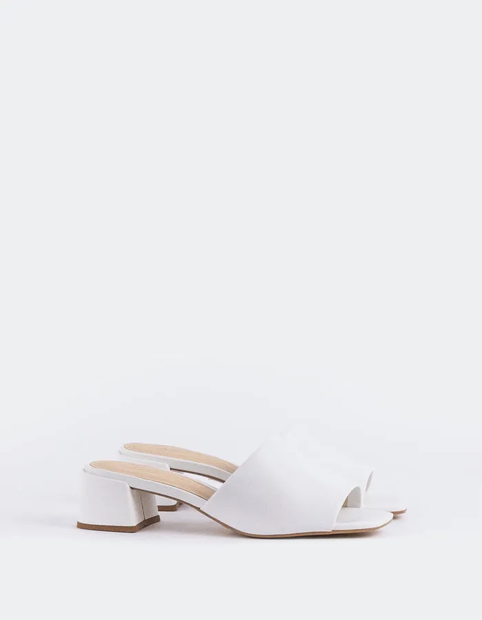 Fortunata Cuir Blanc