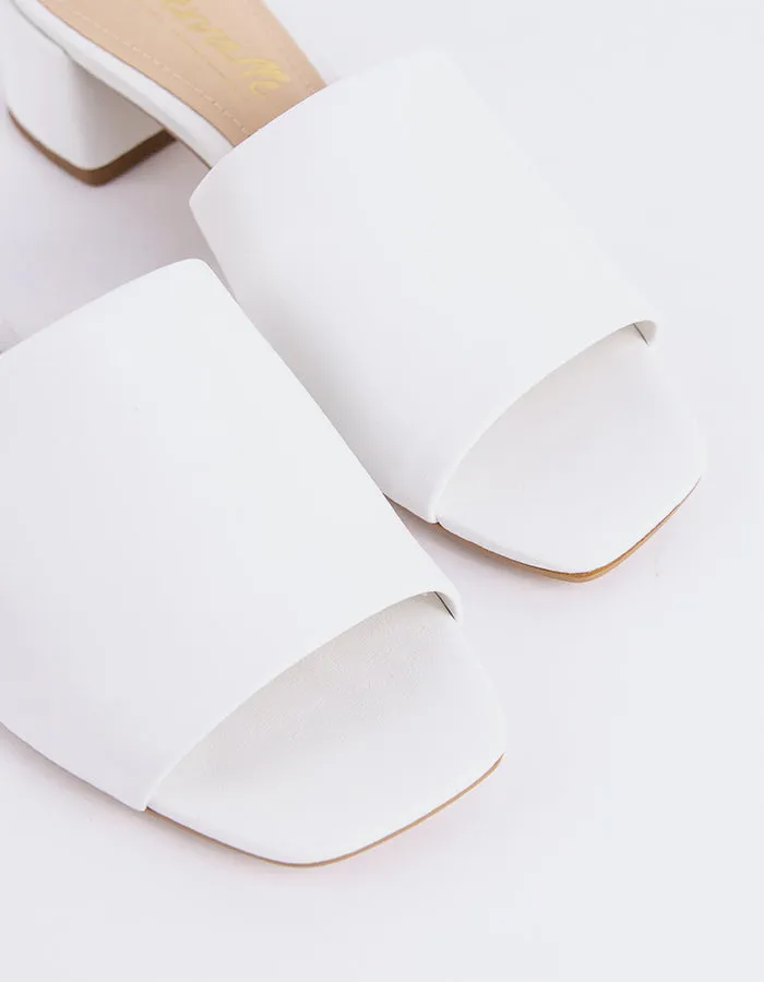 Fortunata Cuir Blanc