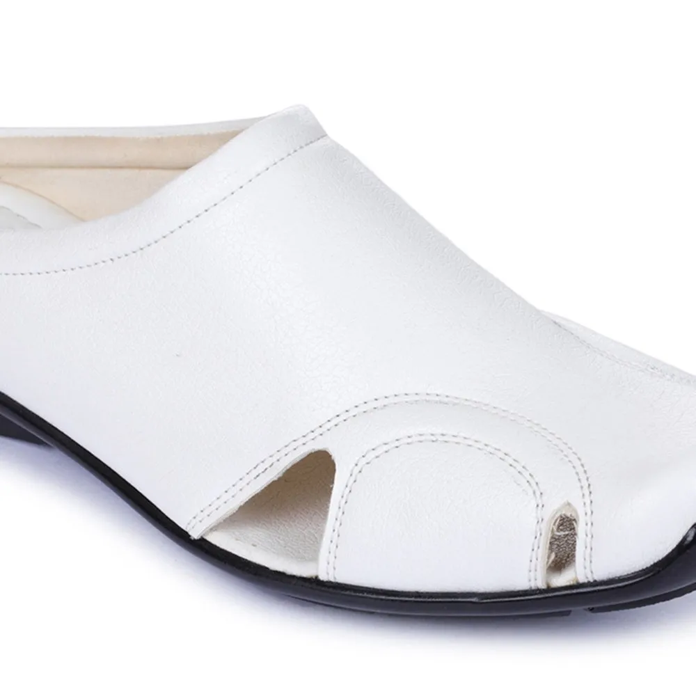 Mules décontractées noires Fortune pour hommes J-153 par Liberty