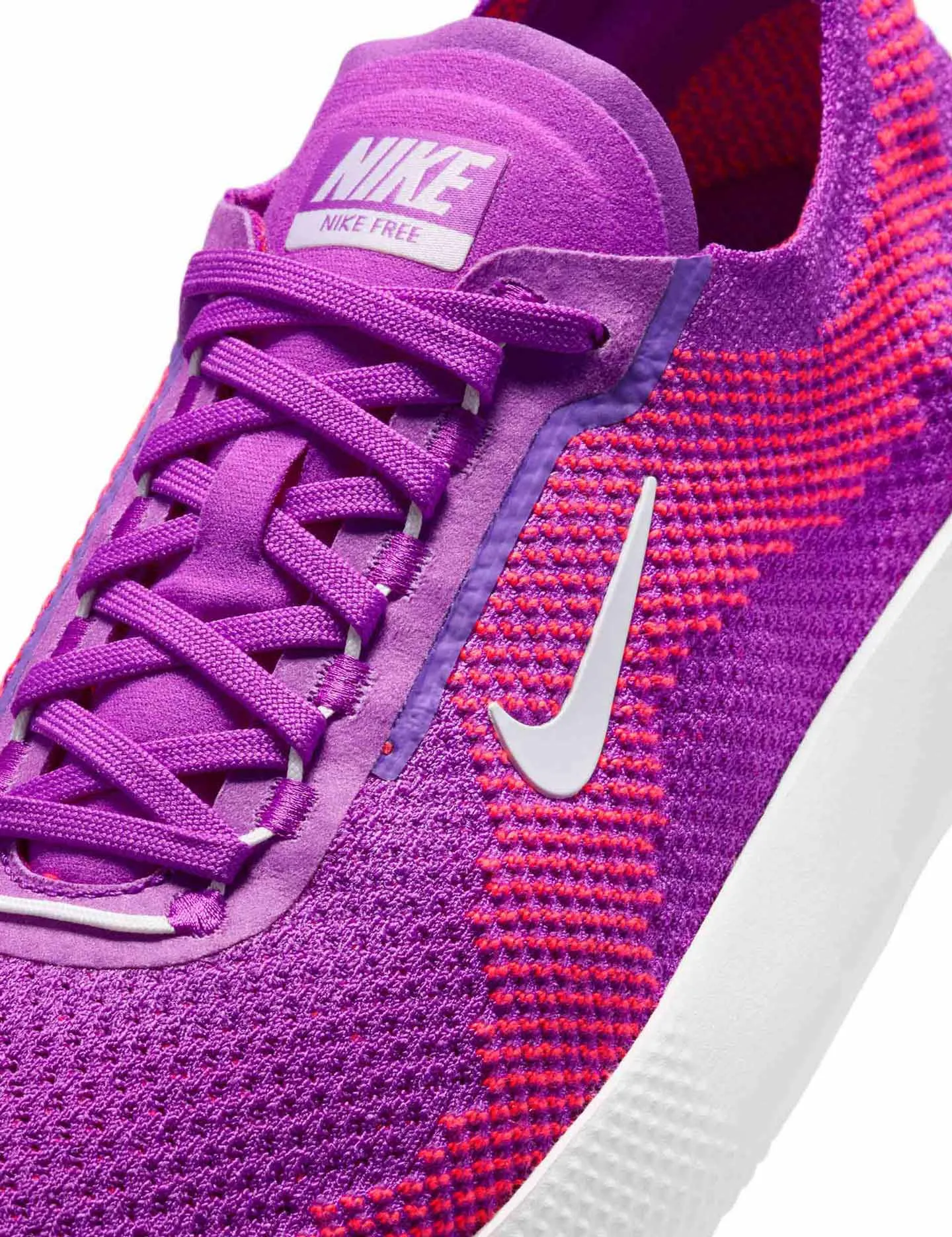 Chaussures 2025 Gratuites - Violet Vif/Blanc/Rouge Vif