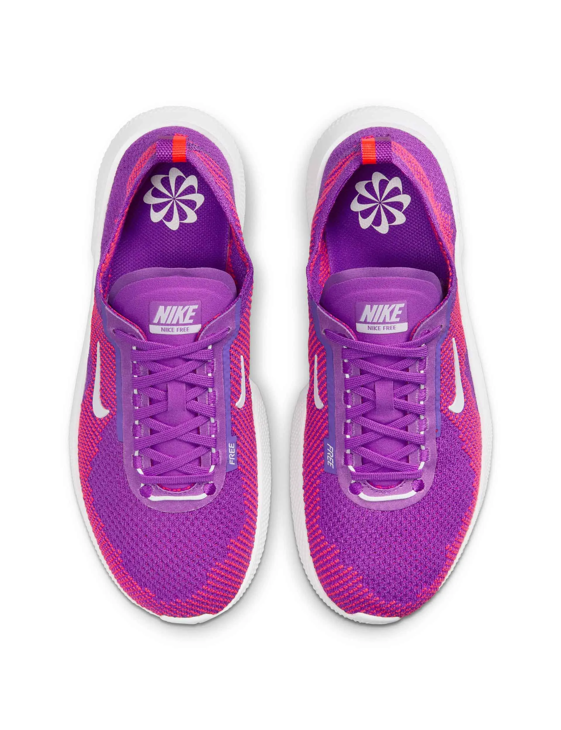 Chaussures 2025 Gratuites - Violet Vif/Blanc/Rouge Vif