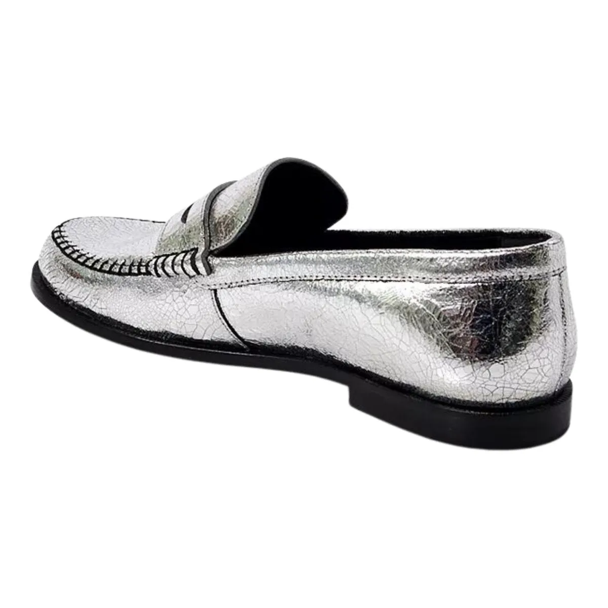 Free People Femme Point de Couverture Cuir Gris Pâle