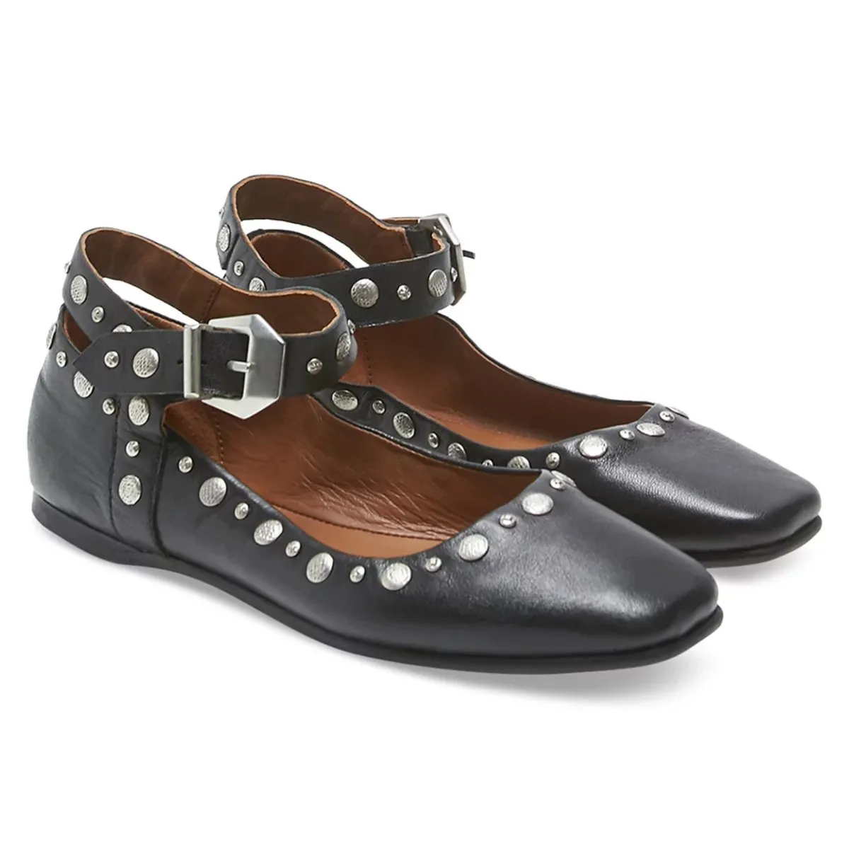 Free People Escarpins Femme Mystic Mary Jane Noir