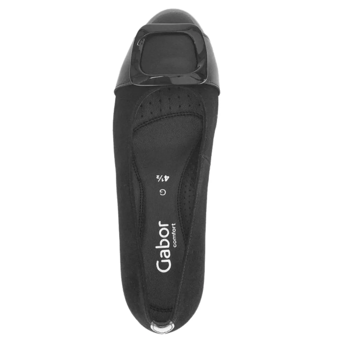 Gabor Femme 52.222.37 Nubuck Élégant Noir