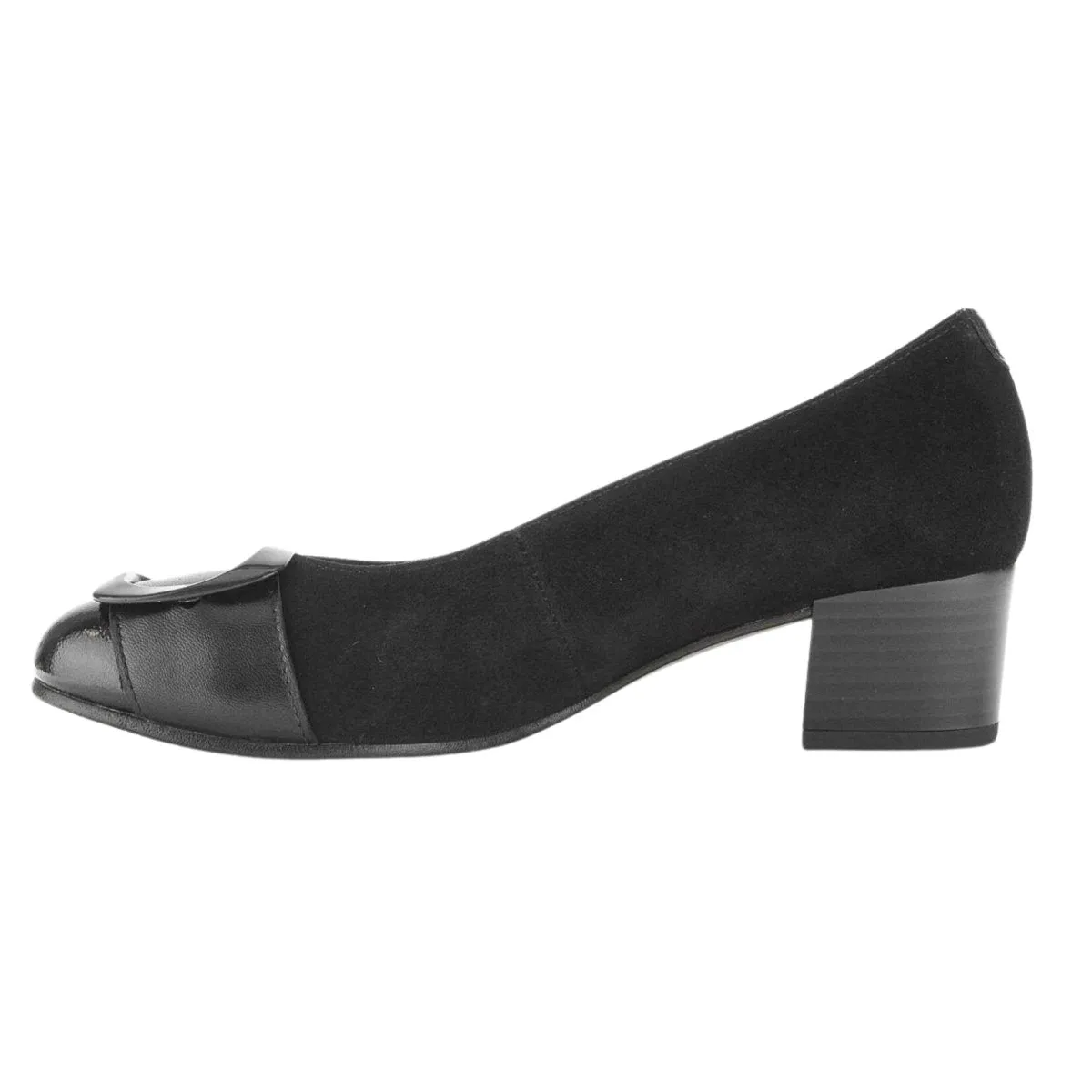 Gabor Femme 52.222.37 Nubuck Élégant Noir