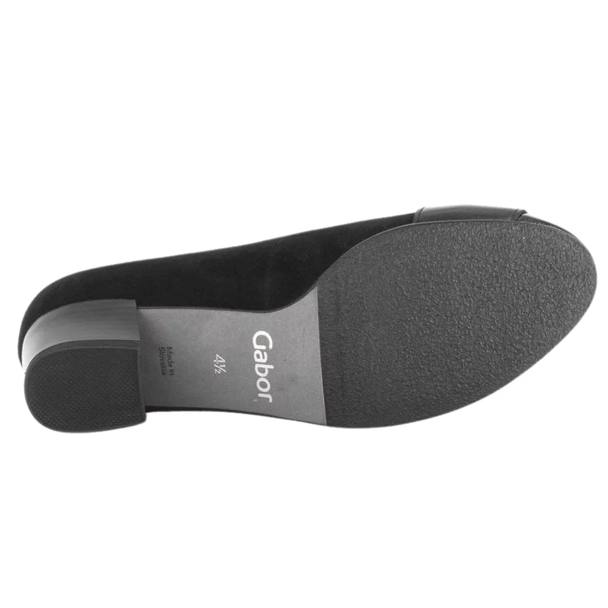 Gabor Femme 52.222.37 Nubuck Élégant Noir