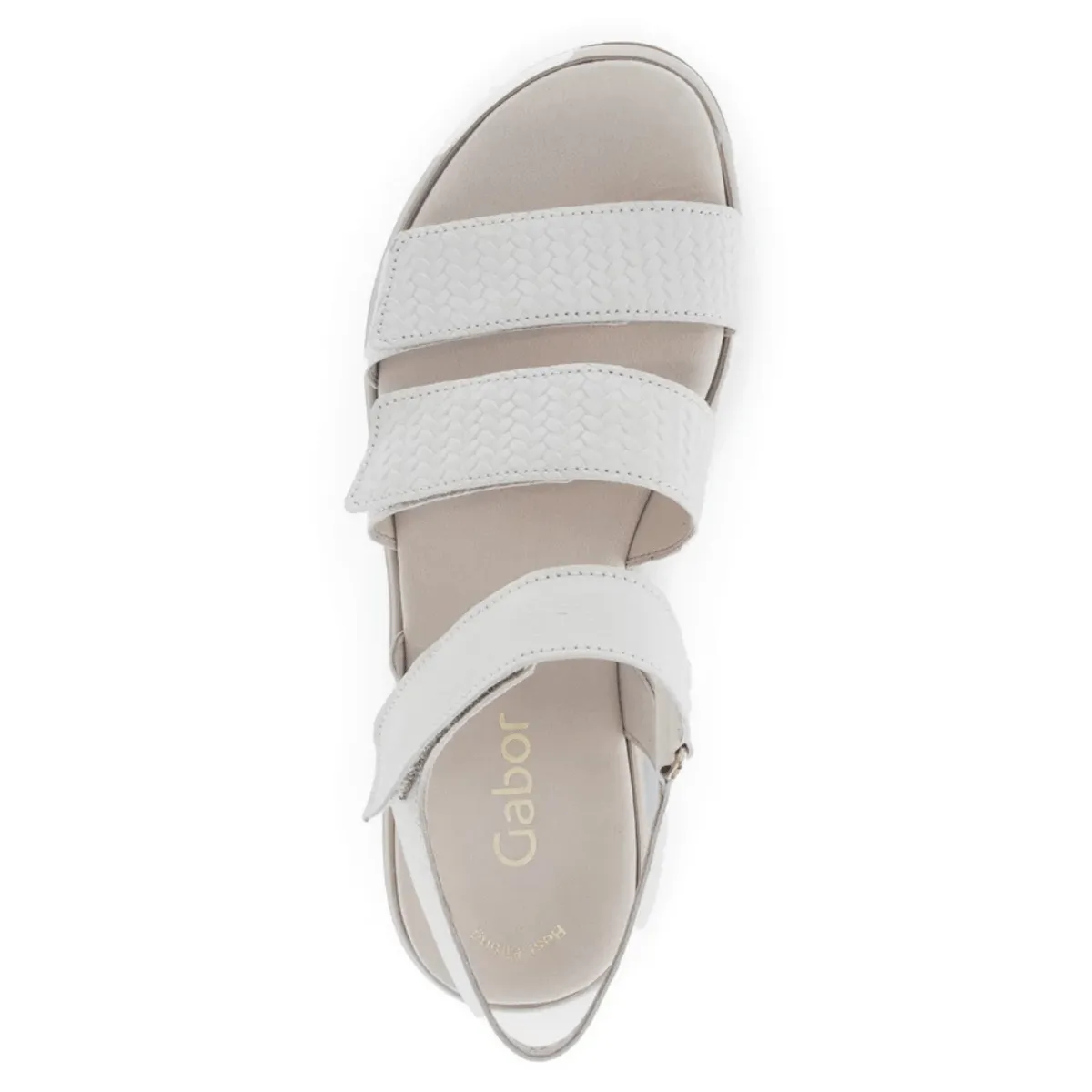 Gabor Femme 64.620.22 Cuir Nappa Ivoire