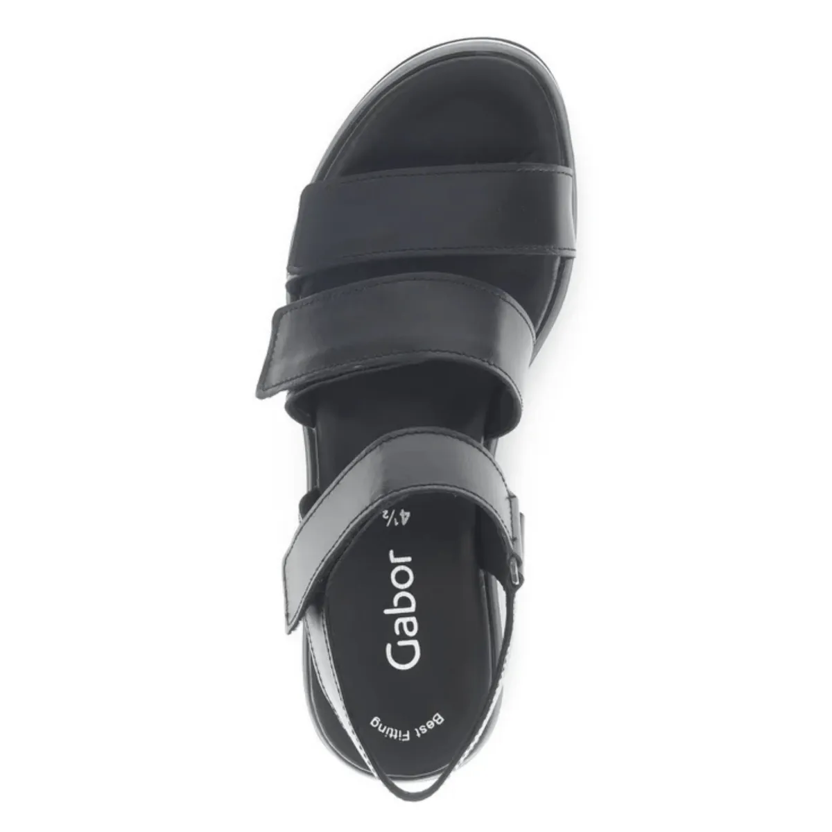Gabor Femme 64.620.27 Cuir Nappa Noir