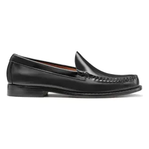 G.H. Bass Hommes Larson Venetian WeeJuns en Cuir Noir