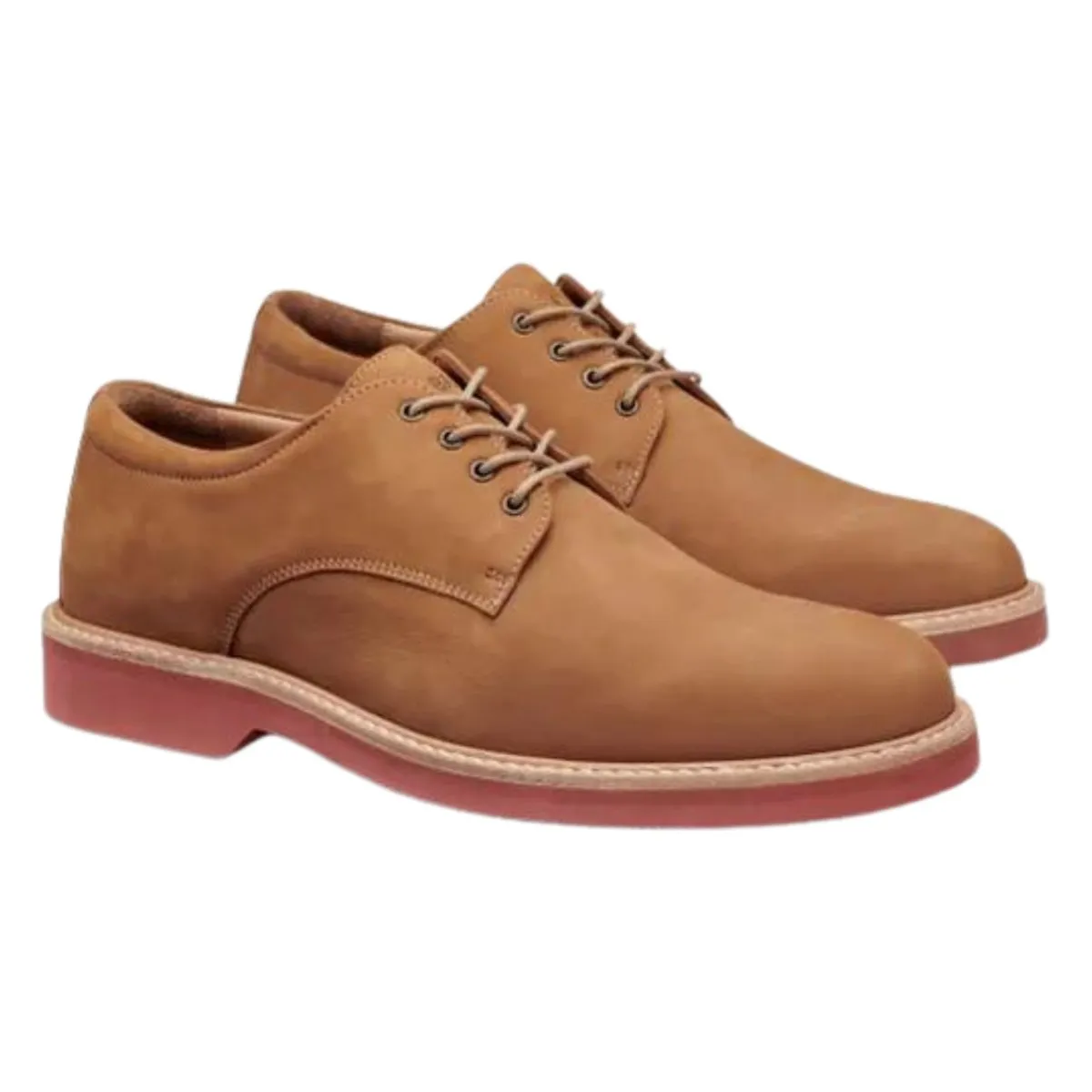 G.H. Bass Derby Pasadena pour Homme en Cuir Buc Tan