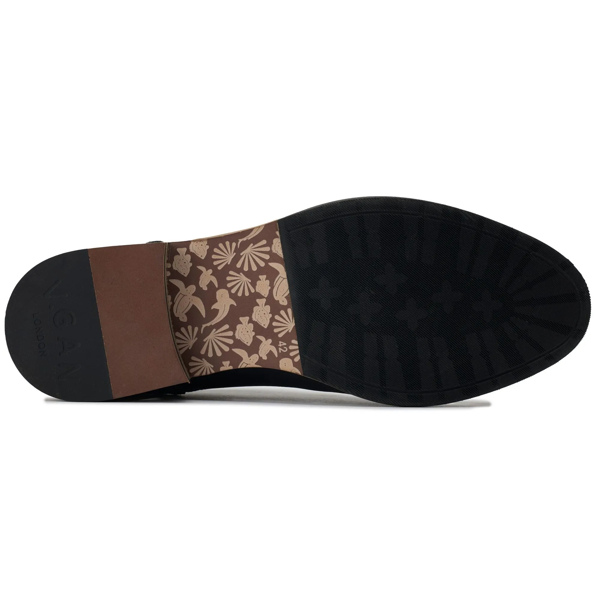 Chaussures Derby en Cuir Végan pour Homme Ginger 2 | Noir