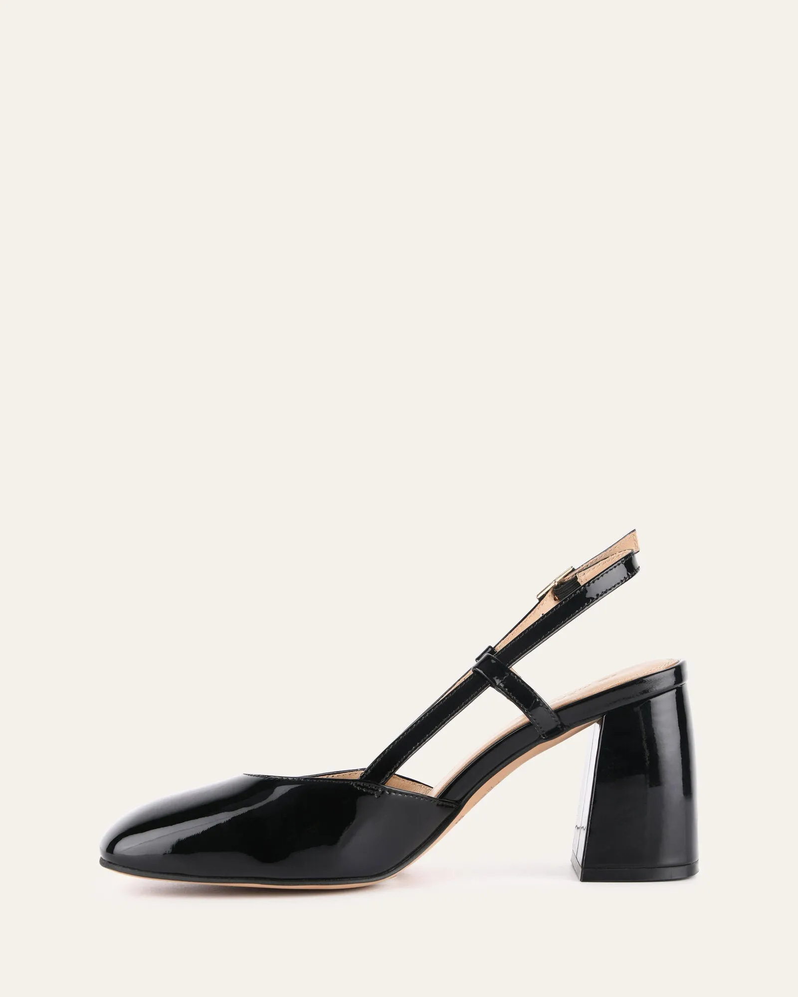GLORIA TALONS HAUTS VERNIS NOIR