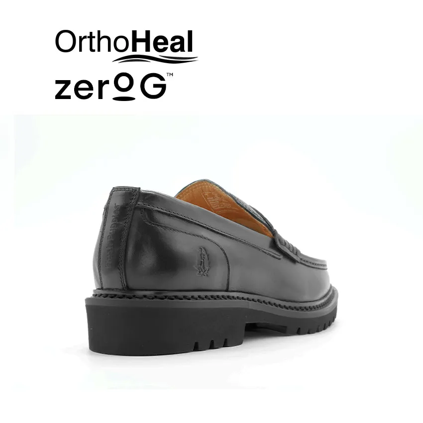 Chaussures Homme Gunner Penny - Cuir Noir