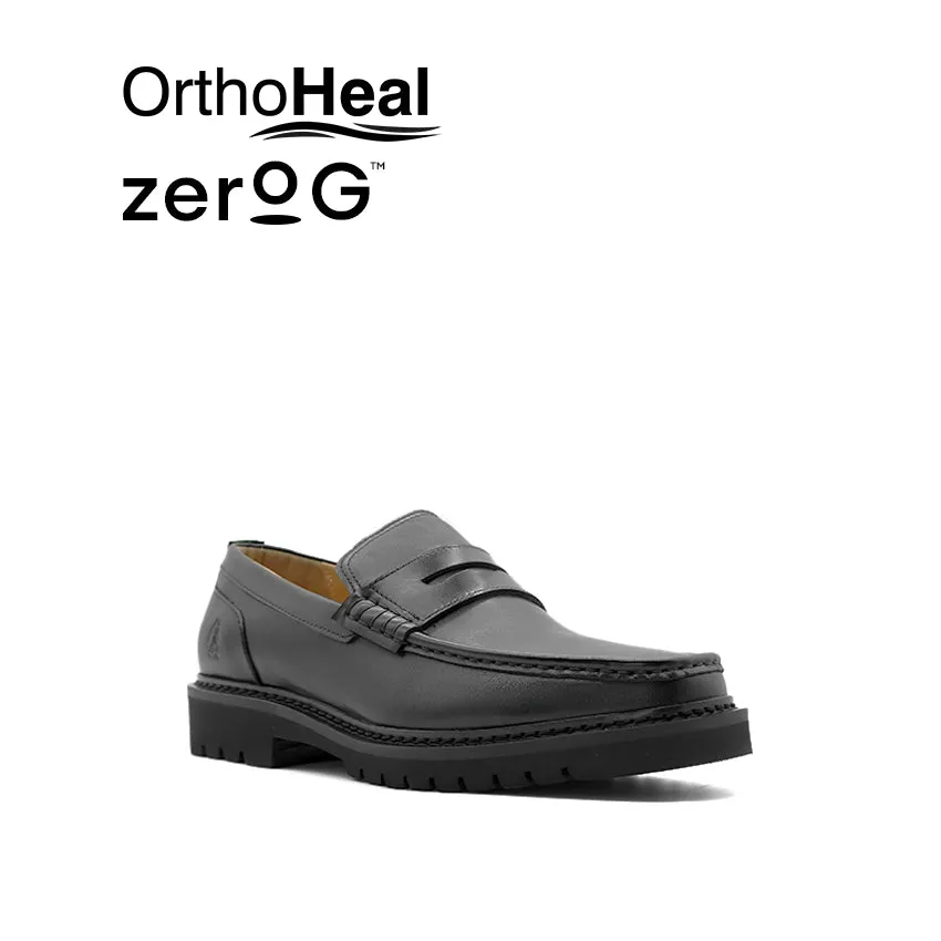 Chaussures Homme Gunner Penny - Cuir Noir