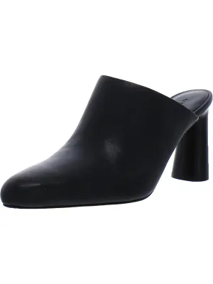 Mules en cuir pour femmes Hera à bout en amande chaussures ecco