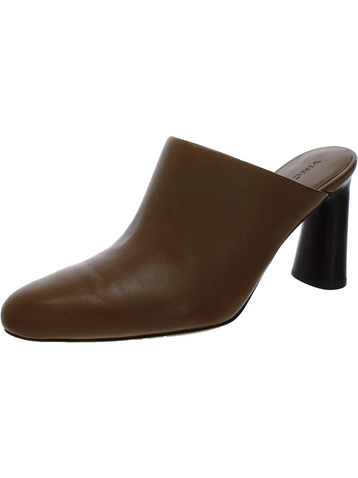 Mules en cuir pour femmes Hera à bout en amande chaussures ecco
