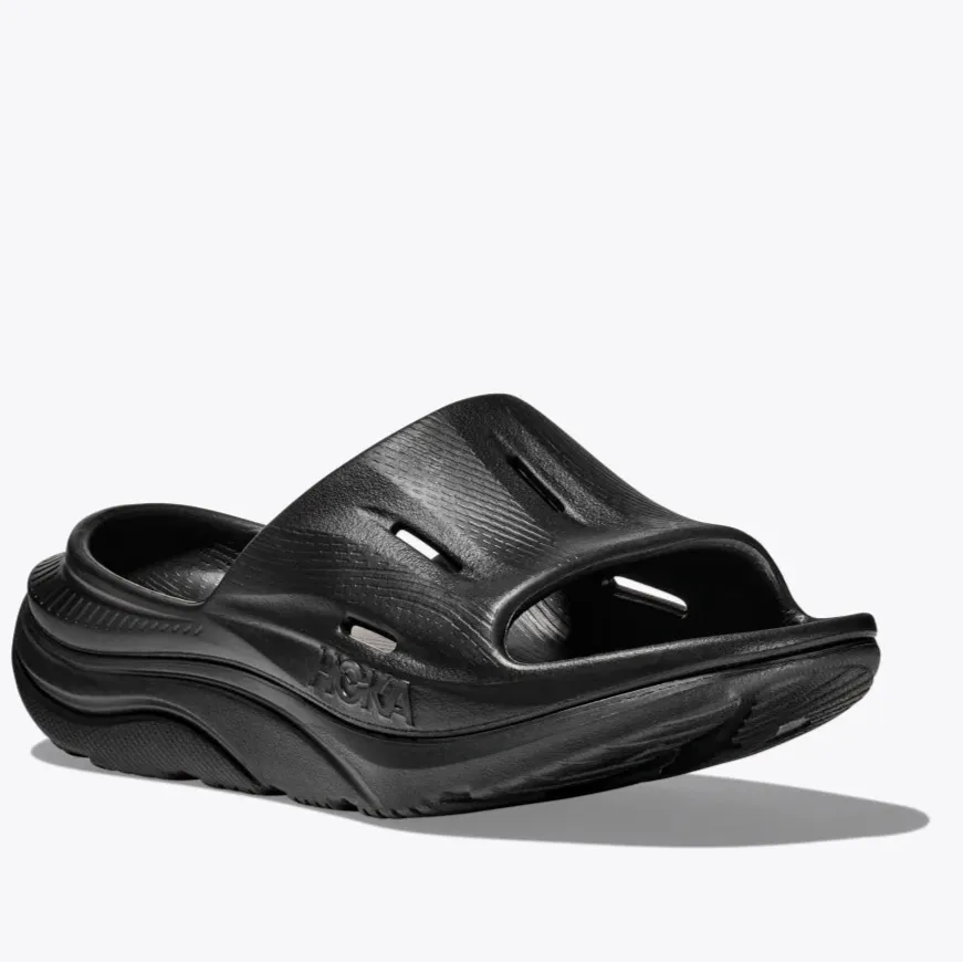 HOKA ONE ONE ORA RECOVERY SLIDE 3 - NOIR