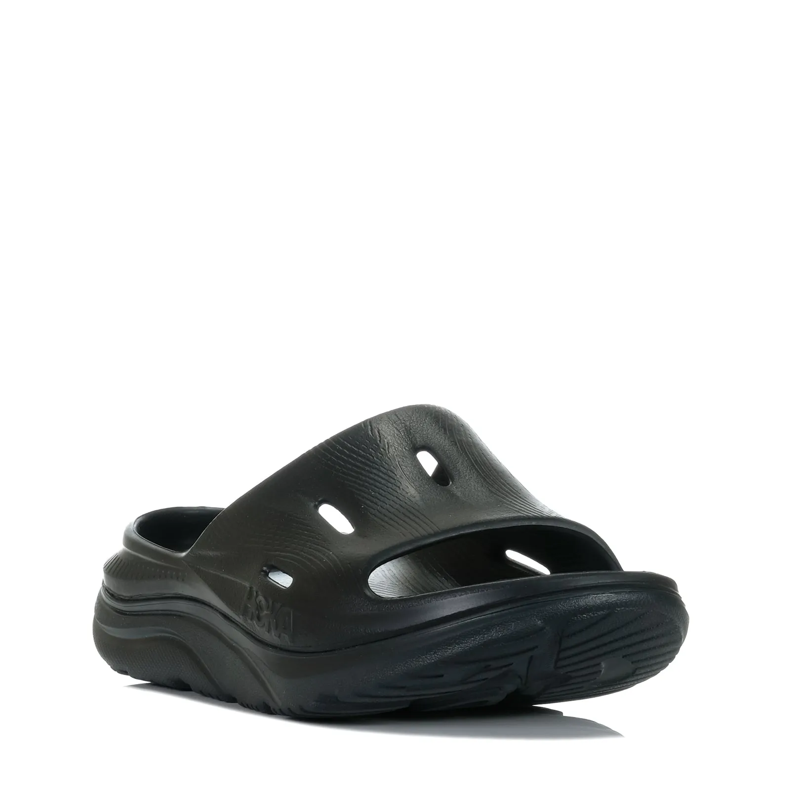 Hoka Ora Recovery Slide 3 Noir