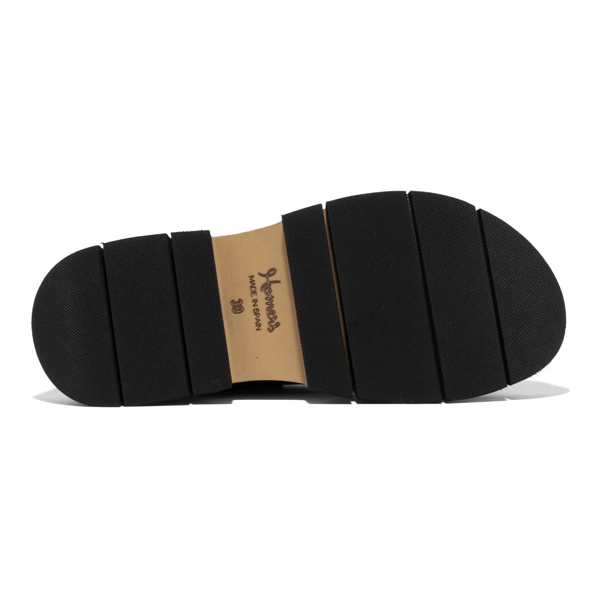 Homers Femme Duyba Suède Navy Inversé