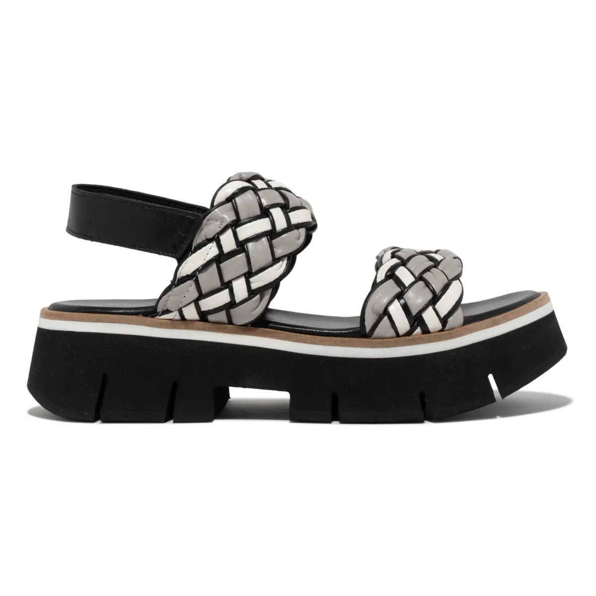 Homers Femme Duyba Tubulaire Noir/Gris/Latte