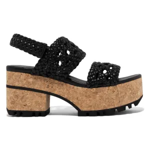 Homers Femme Venice Trenza 5 Noir