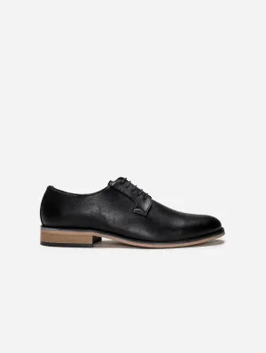 Chaussures Blucher en Simili-Cuir Vegan pour Homme Jake | Noir