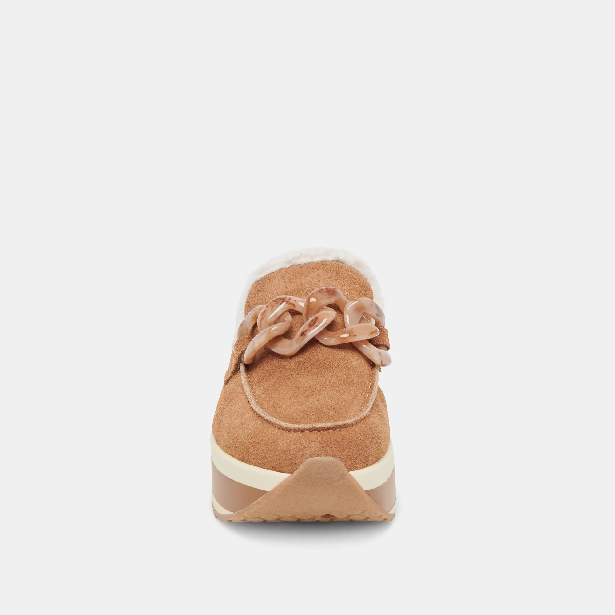 JAMEY SNEAKERS EN DAIM PÉCAN DOUX