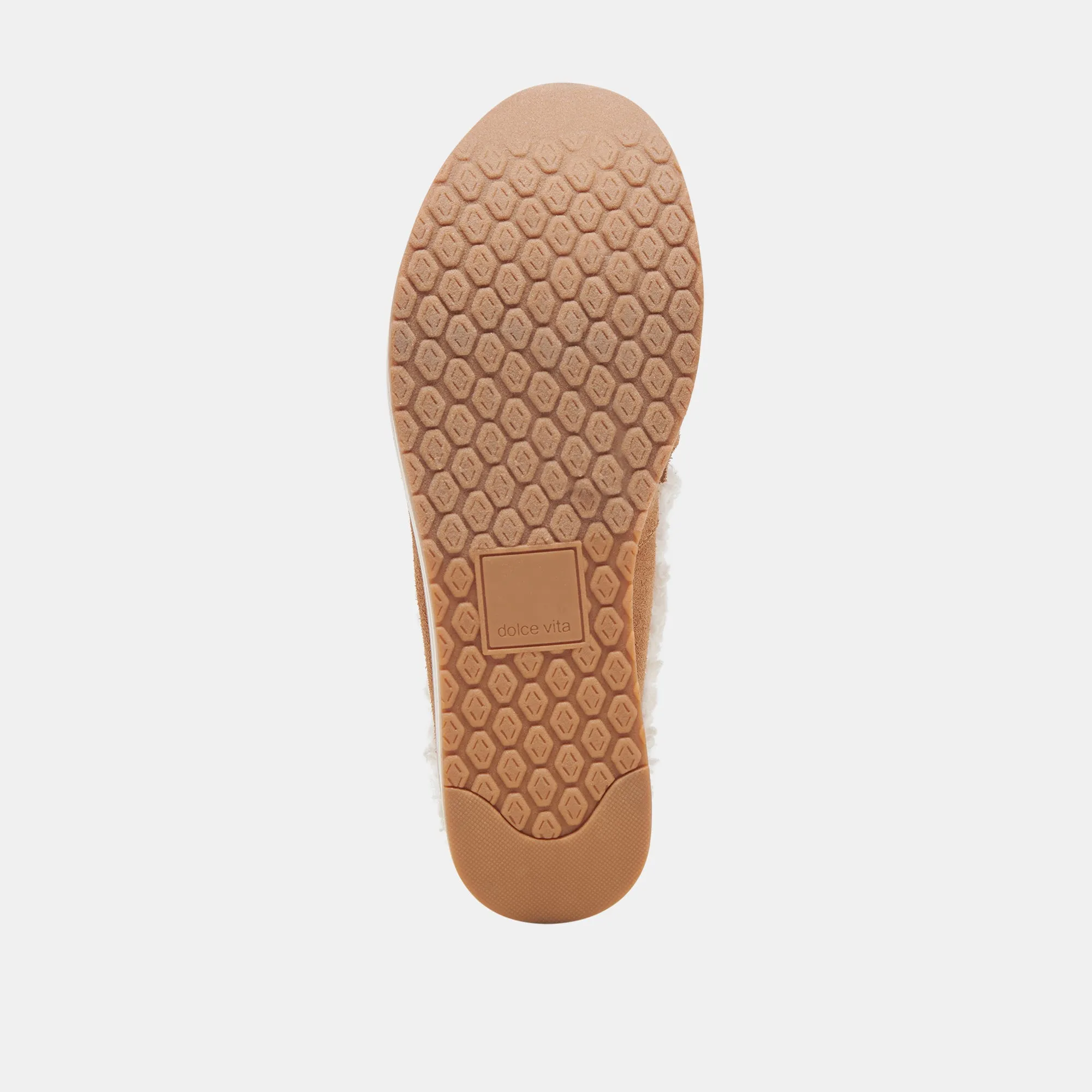 JAMEY SNEAKERS EN DAIM PÉCAN DOUX