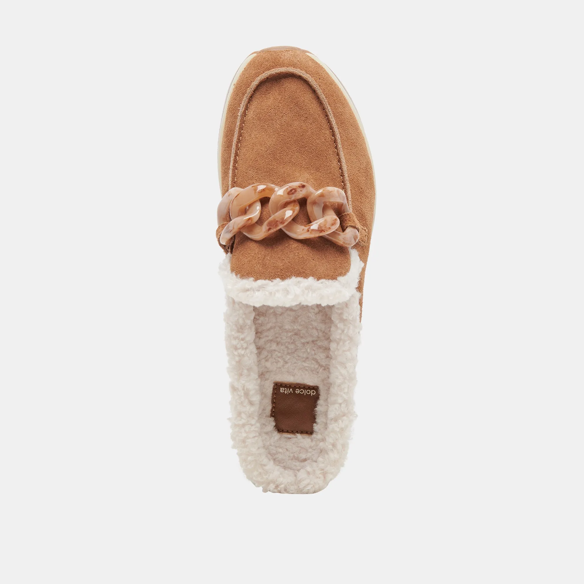 JAMEY SNEAKERS EN DAIM PÉCAN DOUX