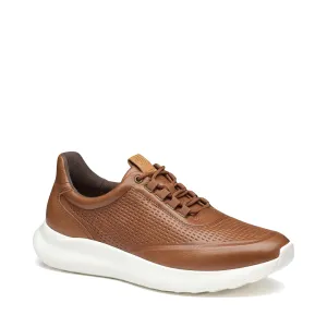 Johnston & Murphy Cravate Homme Amherst 2.0 à motif embossé en U, couleur tan