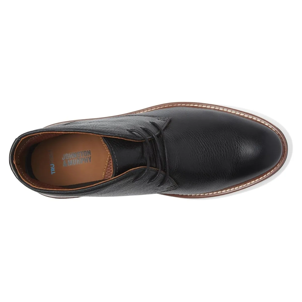 Johnston & Murphy Chukka Upton pour Homme en Cuir Noir