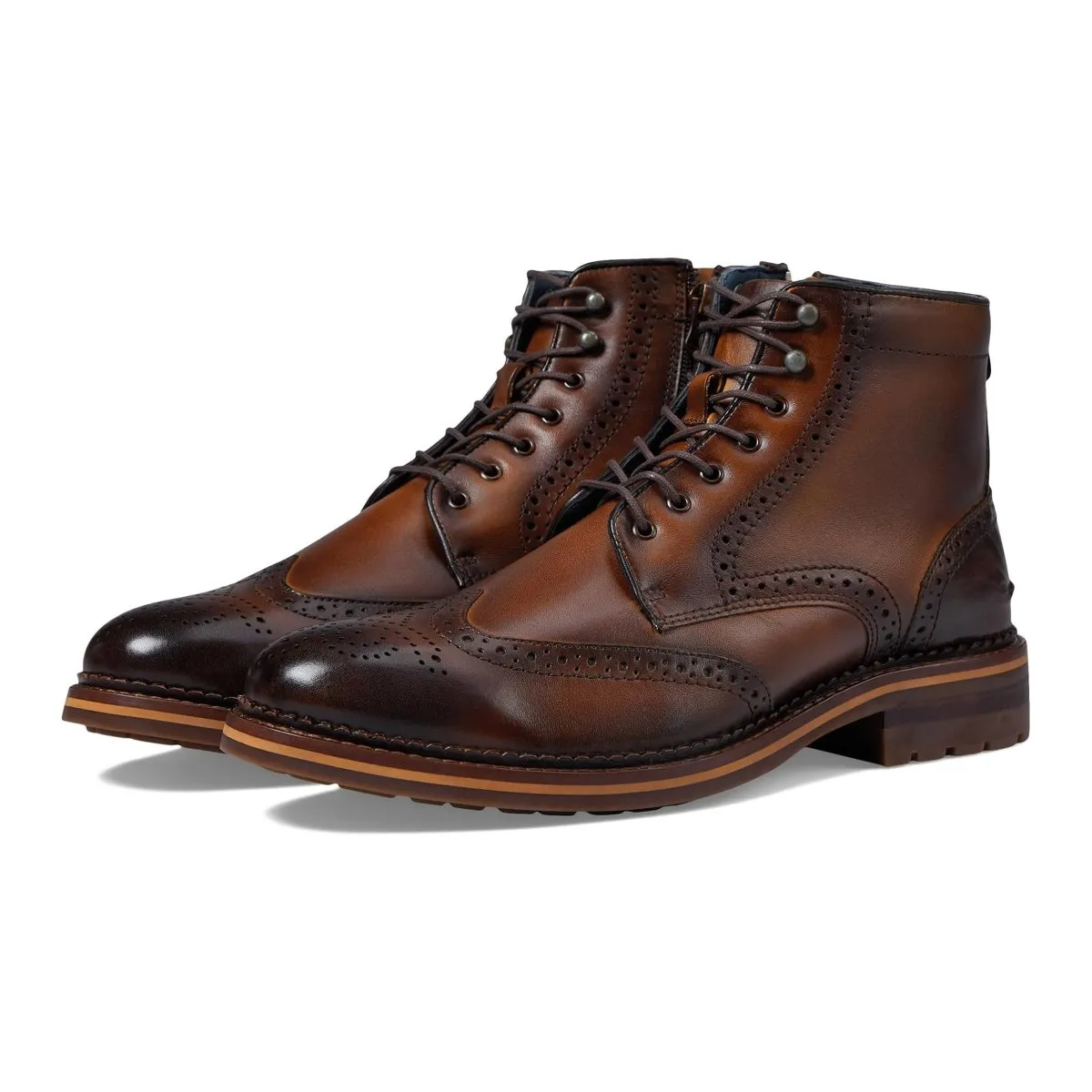Johnston & Murphy Chaussures Homme XC Flex Connelly Wingtip Bottine Beige