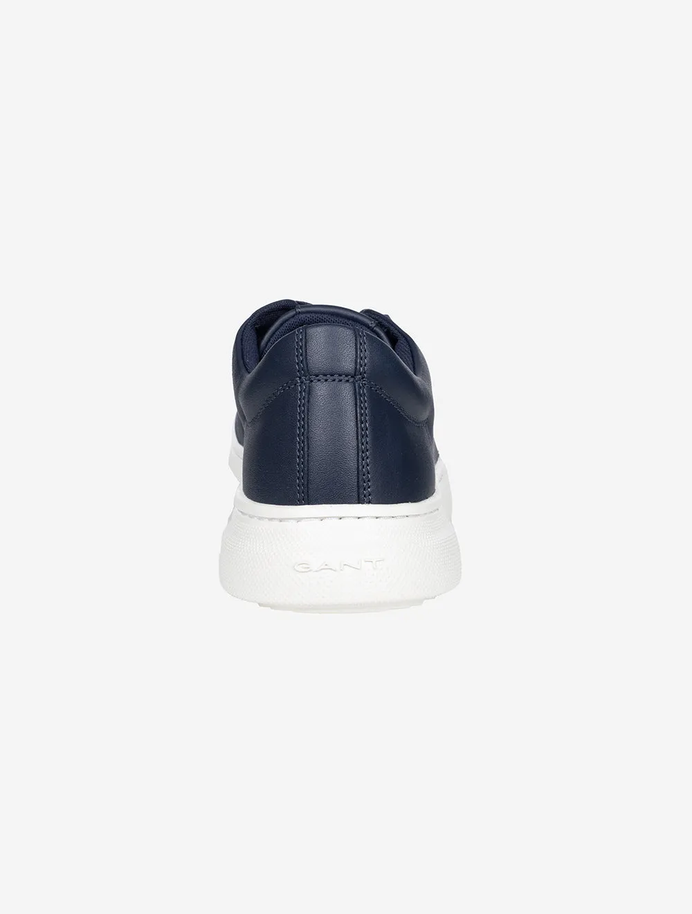 Joree Basket en Cuir Marine