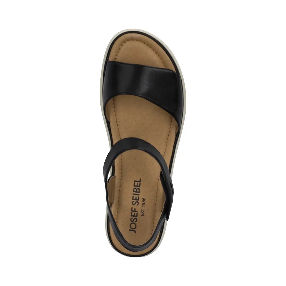 Sandale Sevran 01 pour Femme de Josef Seibel en Noir