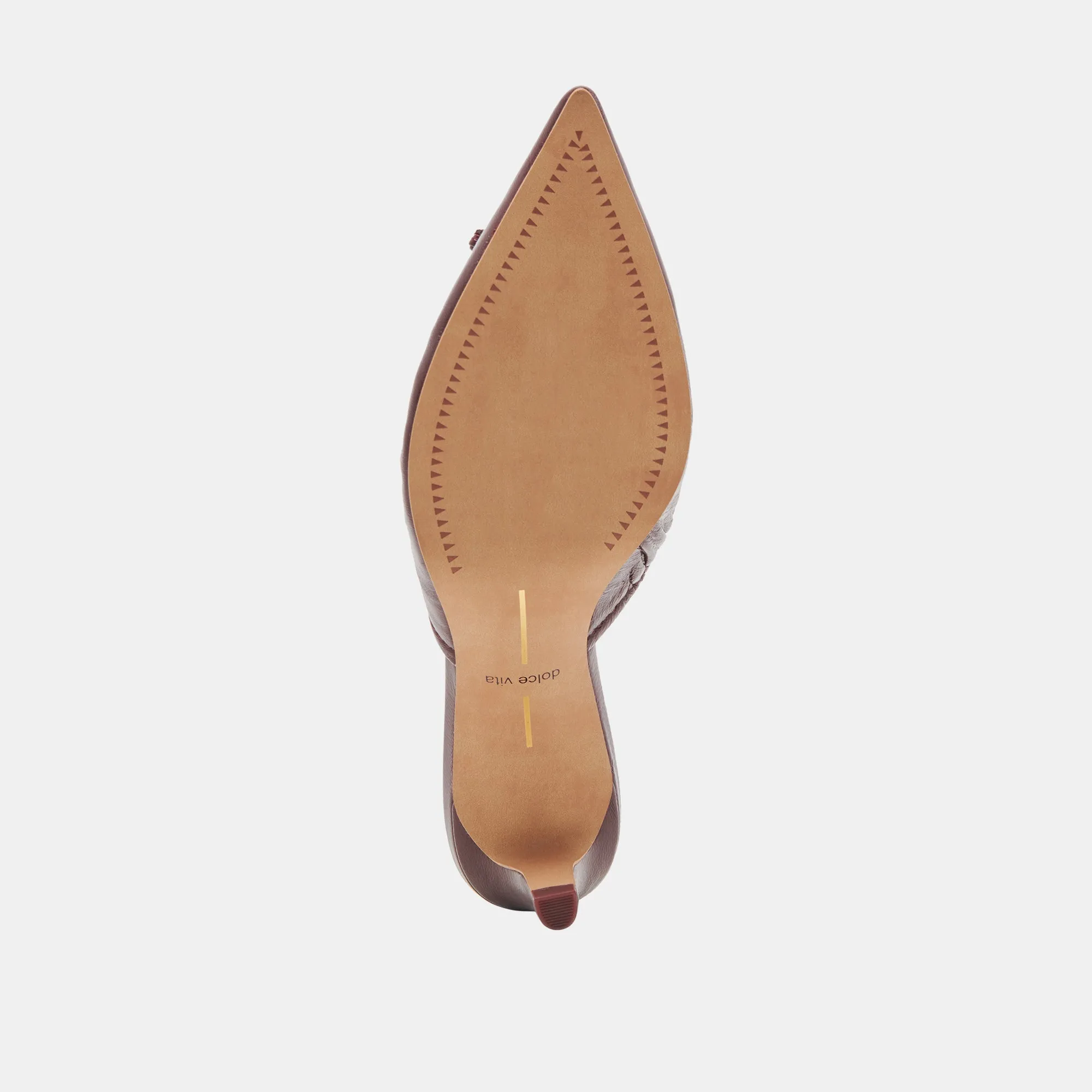 KAIRI TALONS MID CRANBERRY PATENT FROISSÉ