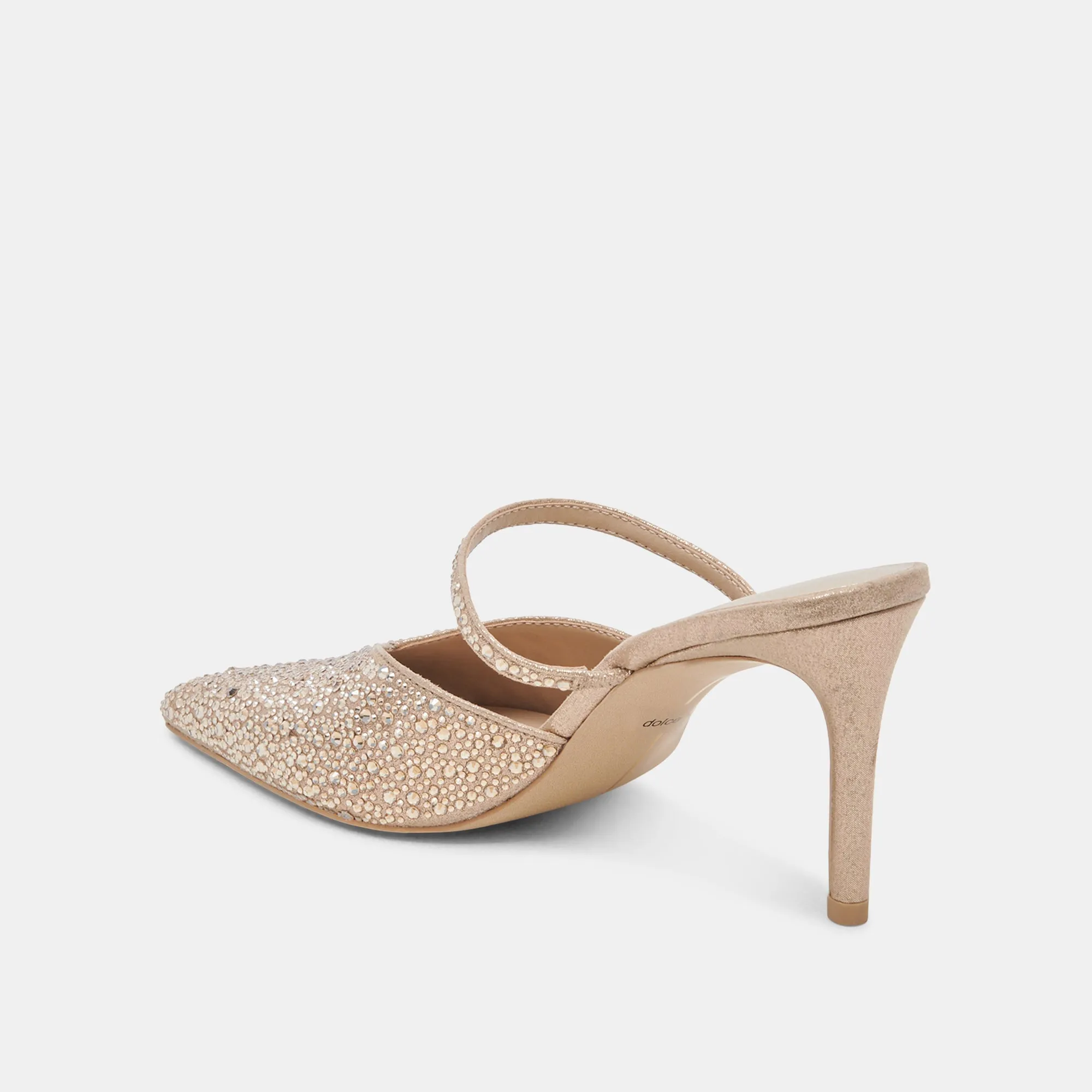 TALONS KANIKA CRYSTAL TISSU OR CLAIR