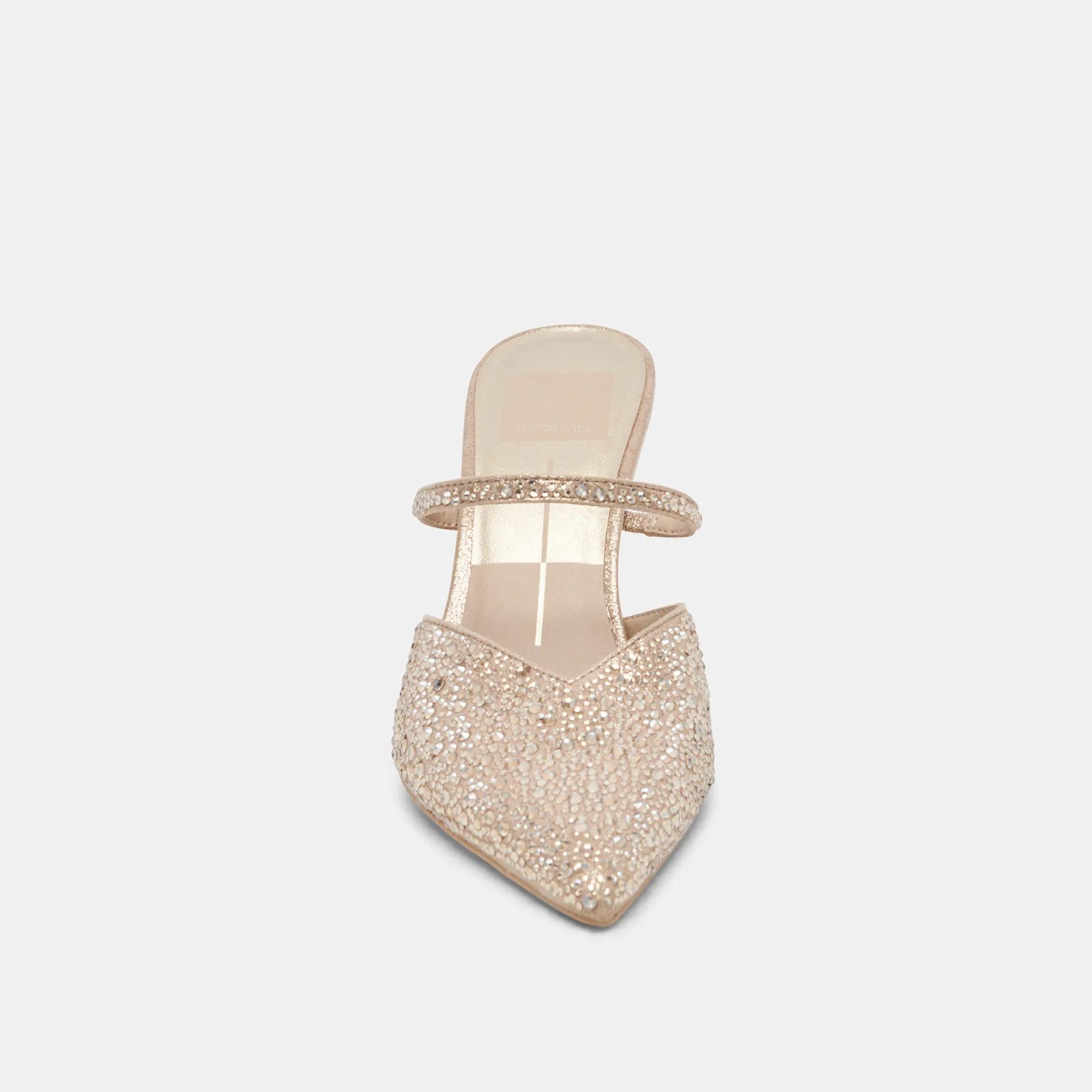 TALONS KANIKA CRYSTAL TISSU OR CLAIR