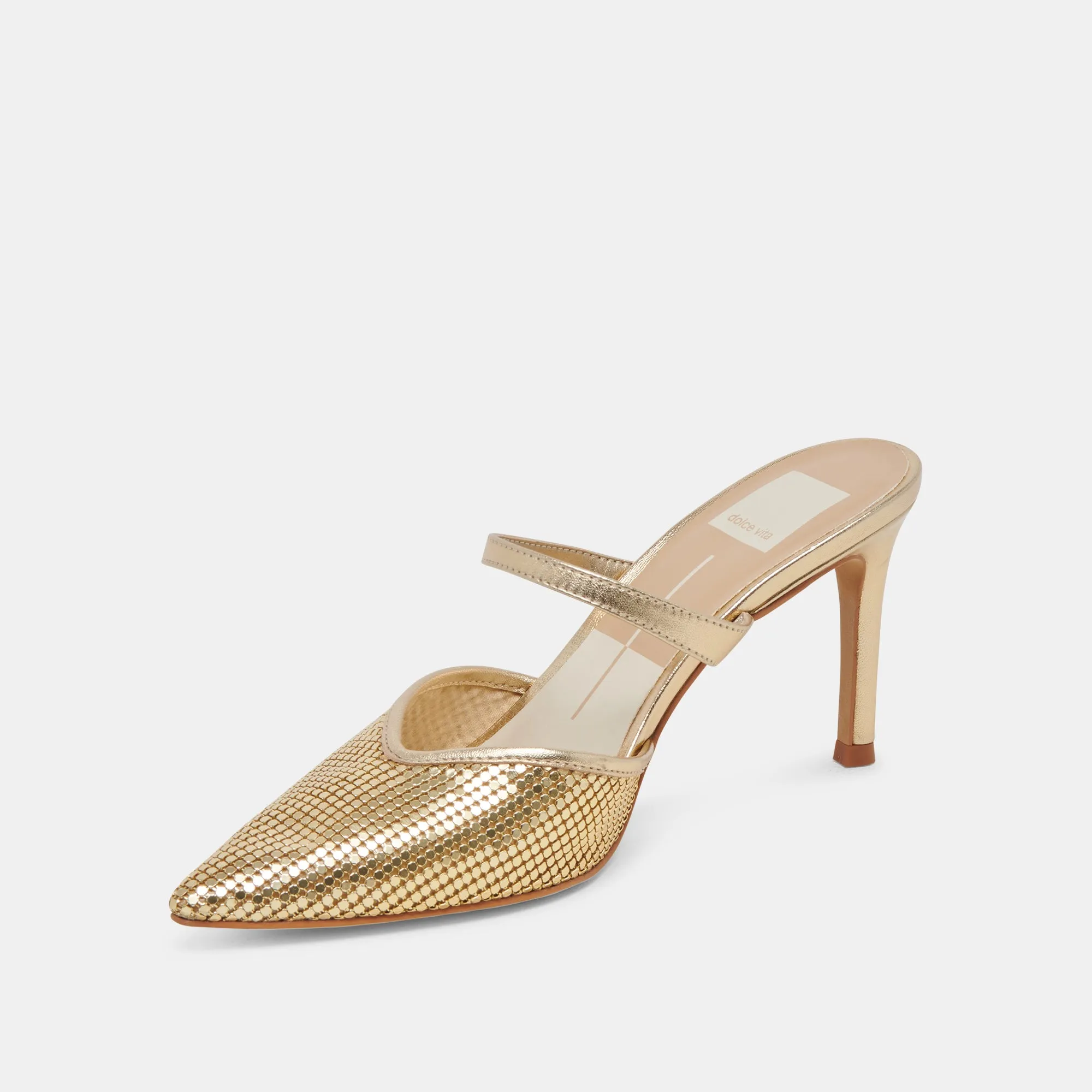 KANIKA TALONS RÉSILLE DORÉ RÉSILLE MÉTALLISÉ